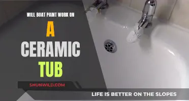 Boat Paint on Ceramic Tub: Will It Work?