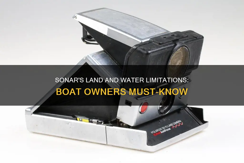 will boat sonar work on land