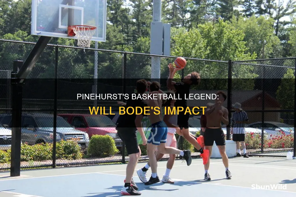 will bode pinehurst basketball