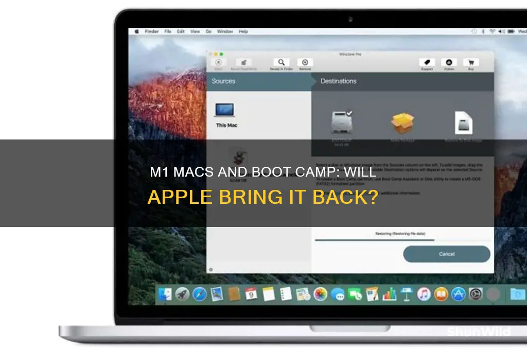 will boot camp come to m1