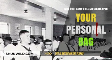 Boot Camp Privacy: Do Drill Sergeants Inspect Personal Bags?
