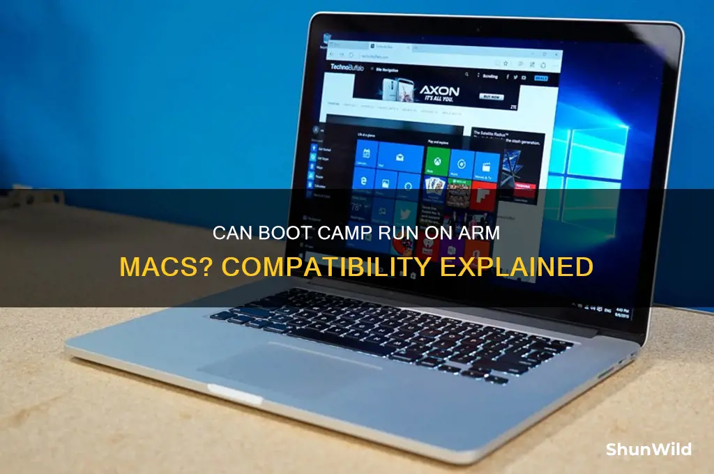 will boot camp work on arm macs