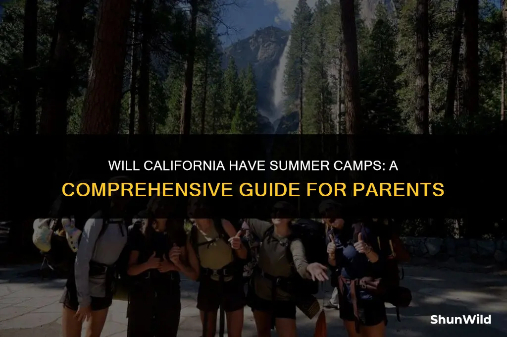 will california have summer camps