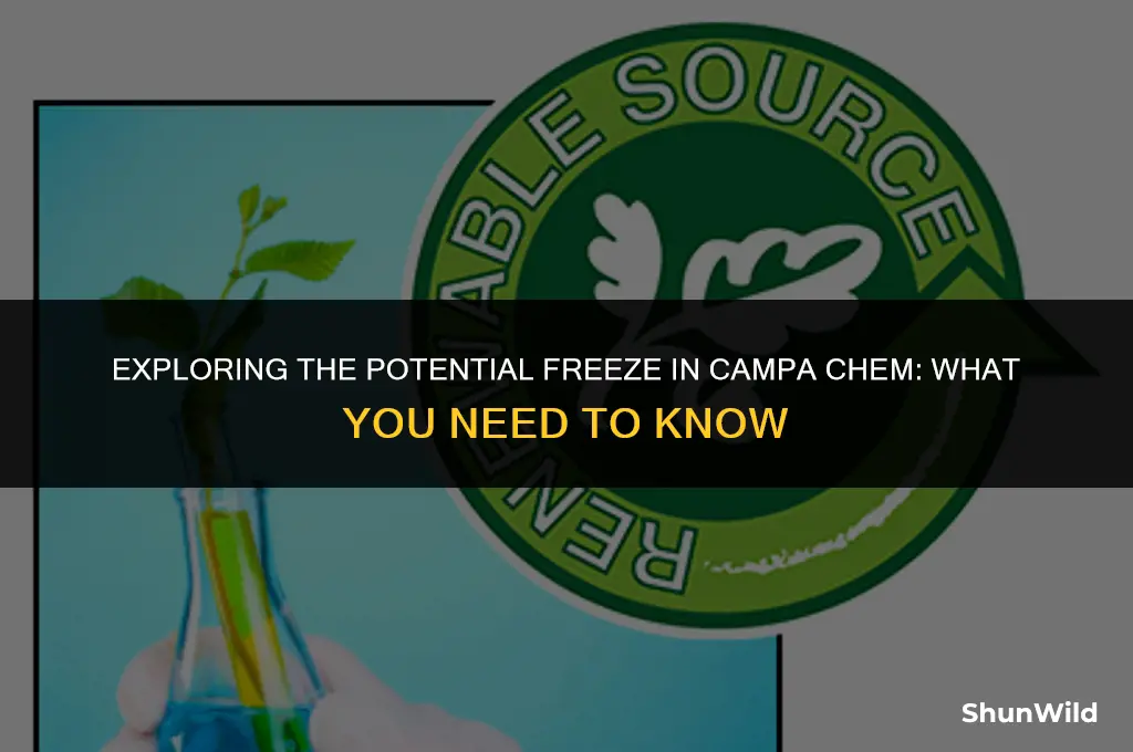 will campa chem freeze