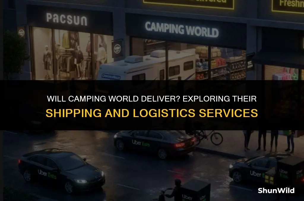 will camping world delivery