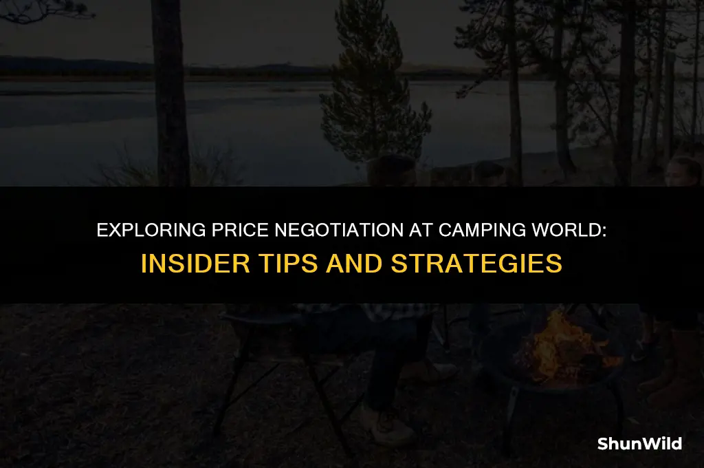 will camping world negotiate price