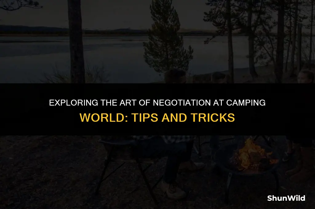 will camping world negotiate