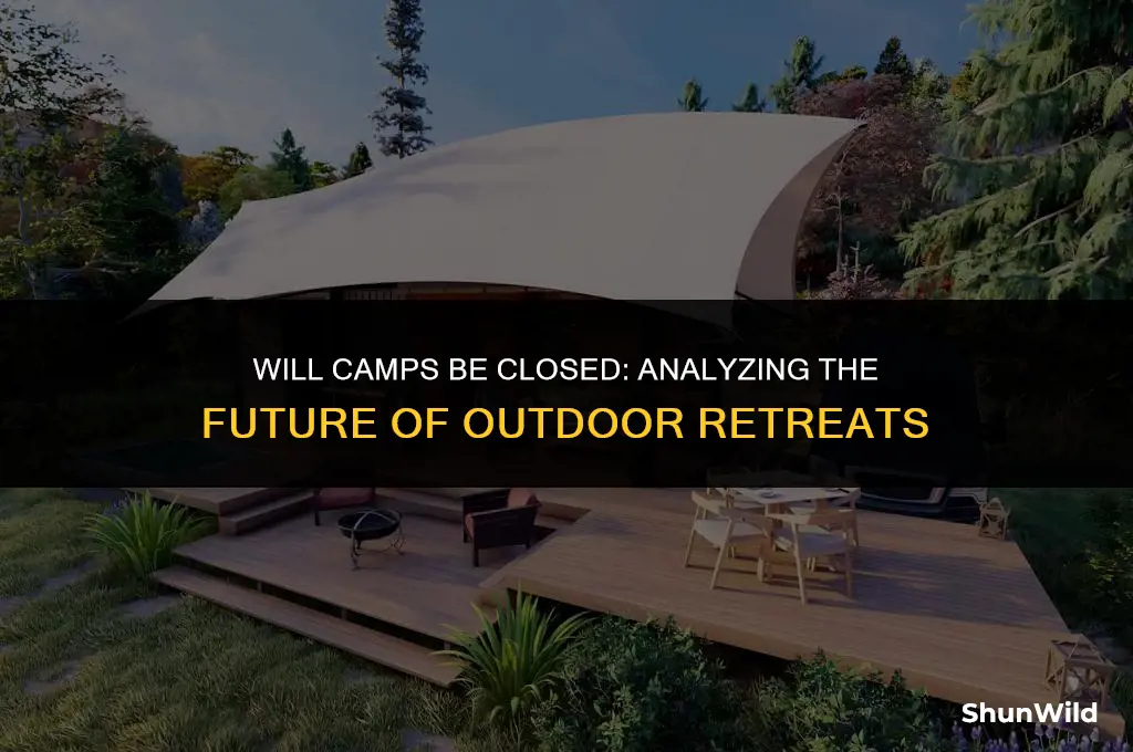 will camps be closed