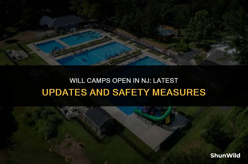 will camps open in nj