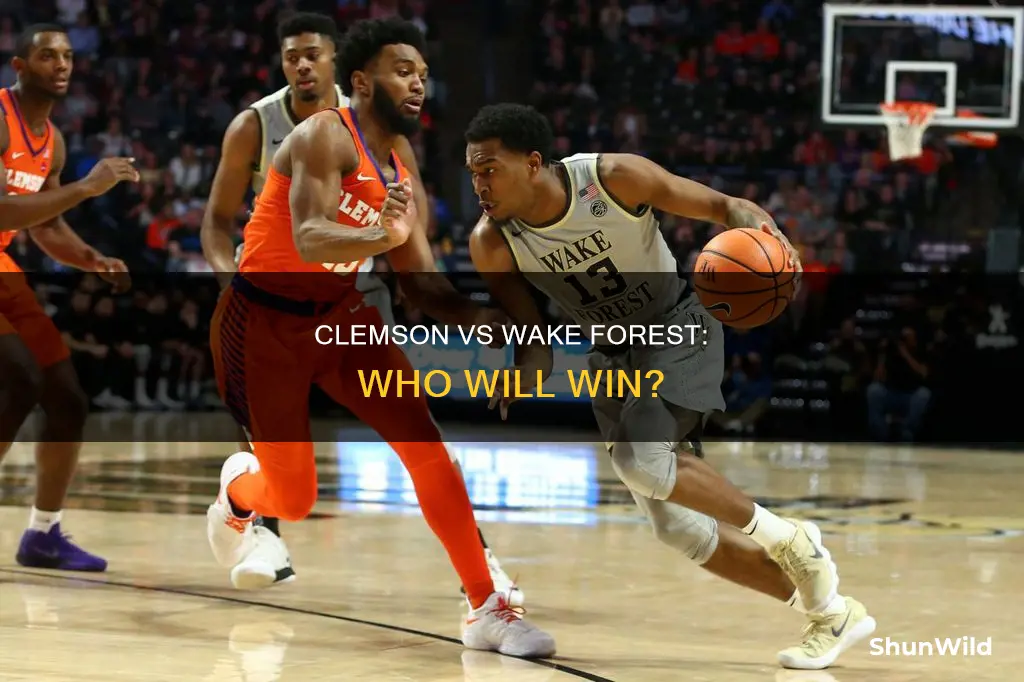 will clemson beat wake forest basketball