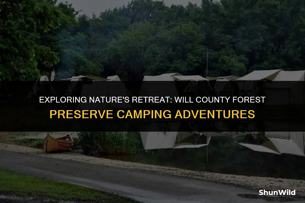will county forest preserve camping