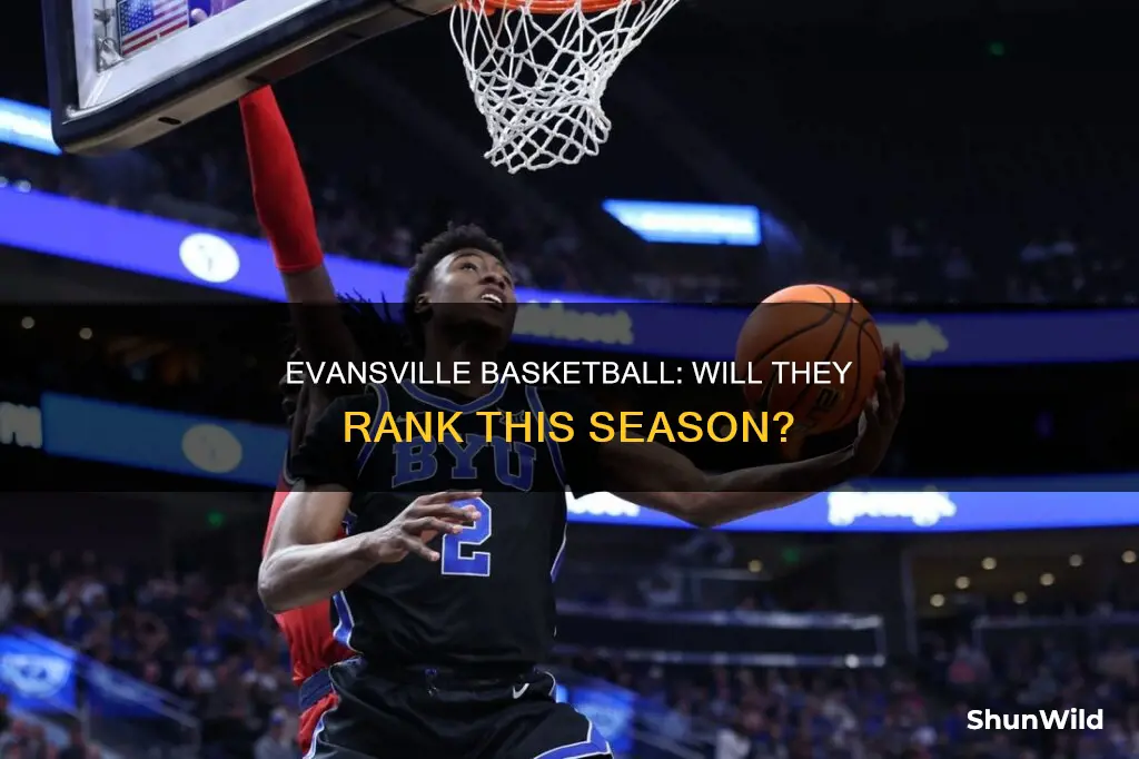 will evansville basketball be ranked