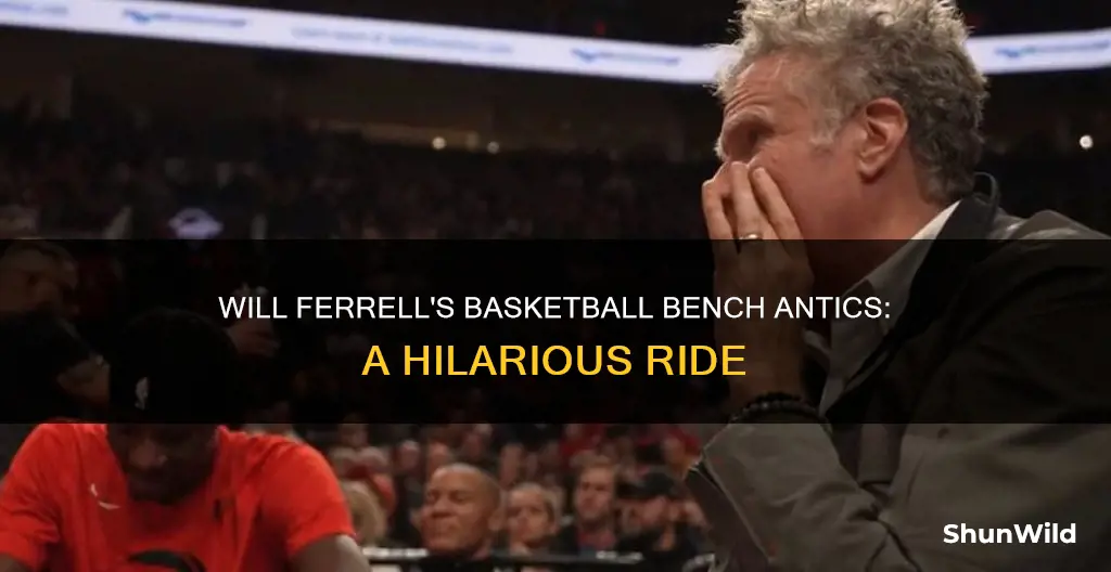 will ferrell basketball bench