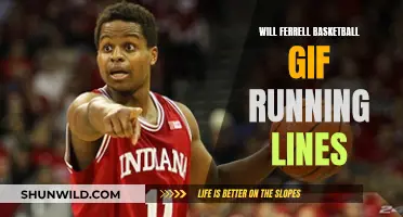 Will Ferrell's Basketball GIF: Running Lines and Funny Moments