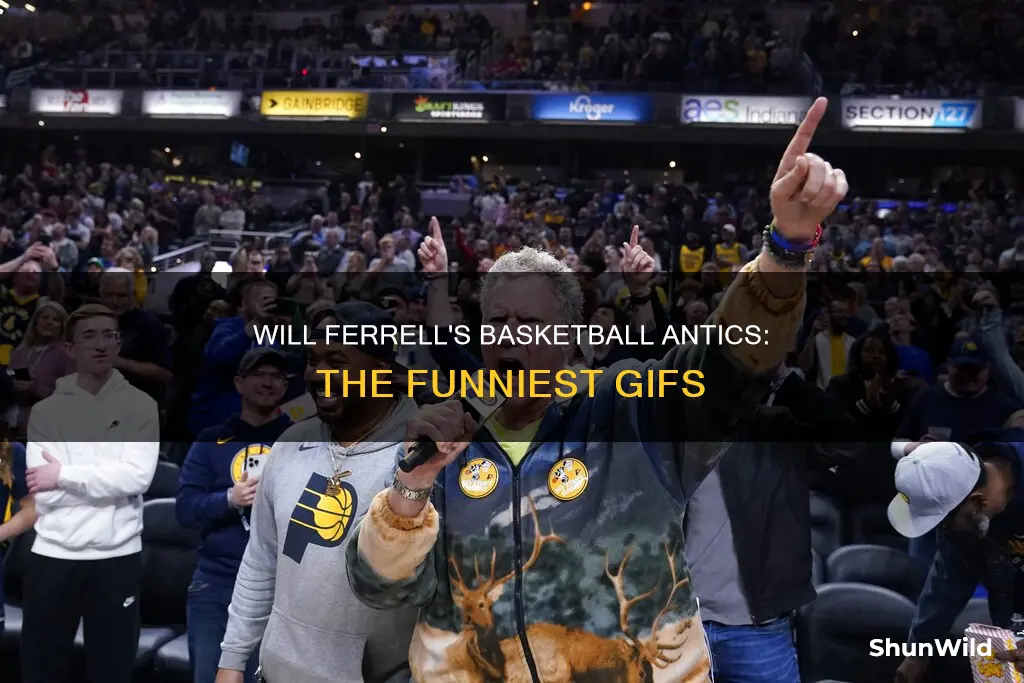 will ferrell basketball gif