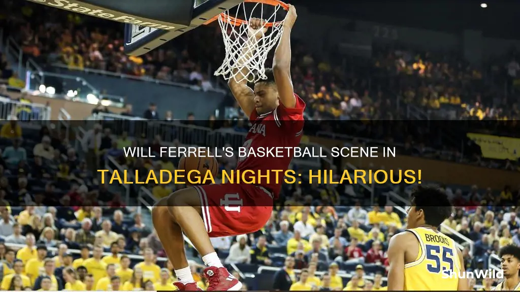will ferrell basketball talladega nights