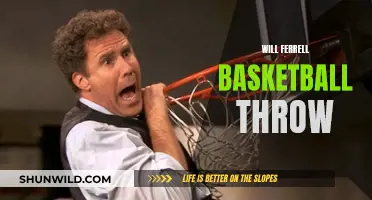 Will Ferrell's Basketball Throw: A Hilarious Blooper