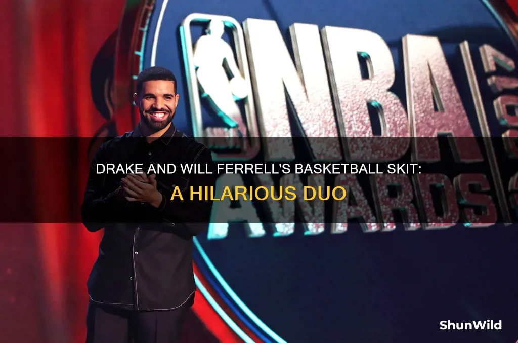 will ferrell drake basketball skit