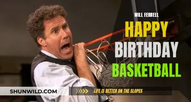 Will Ferrell's Basketball-Themed Birthday: A Slam Dunk!