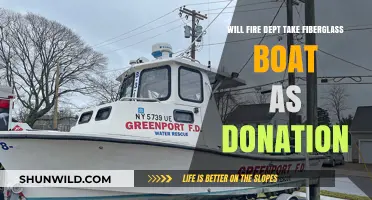 Fire Department's Policy on Donating Fiberglass Boats