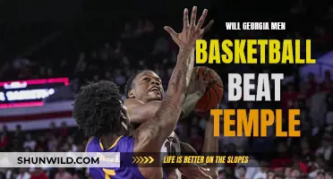 Georgia Men's Basketball: Will They Triumph Over Temple?