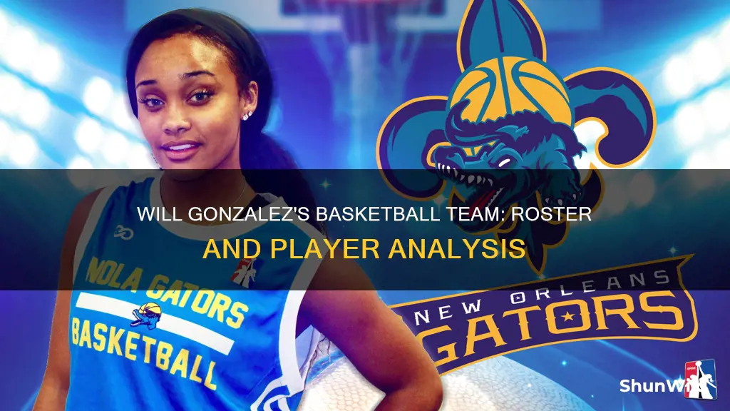 will gonzalez basketball roster