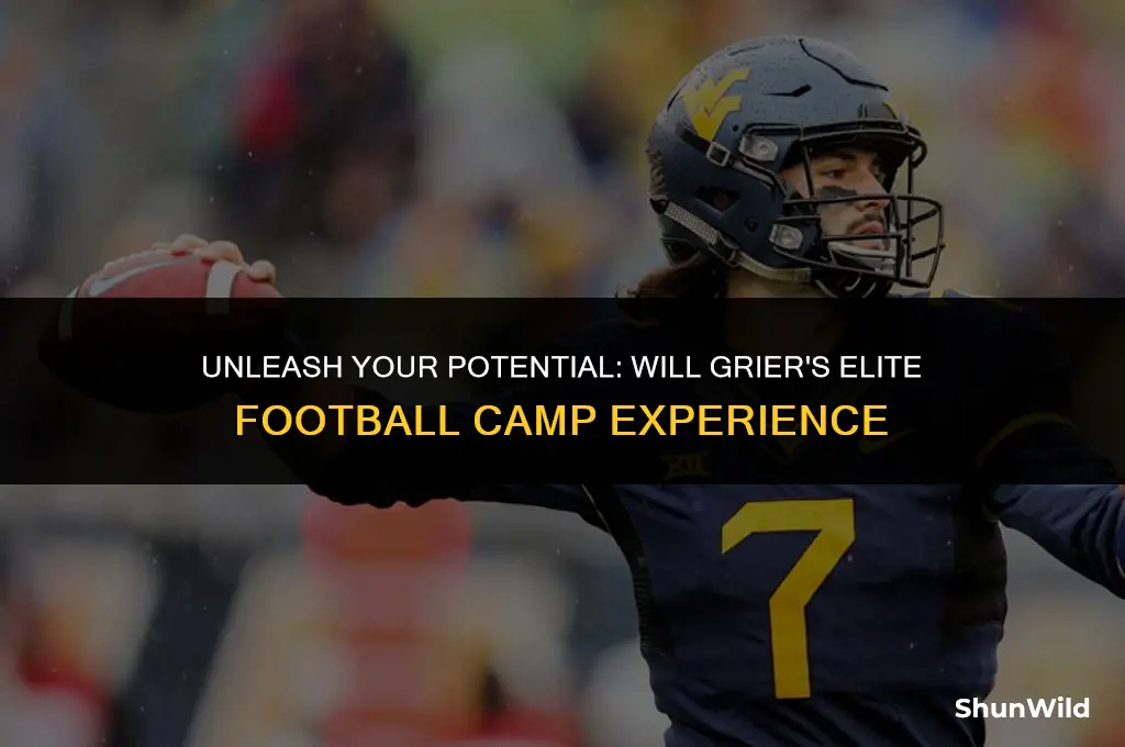 will grier football camp