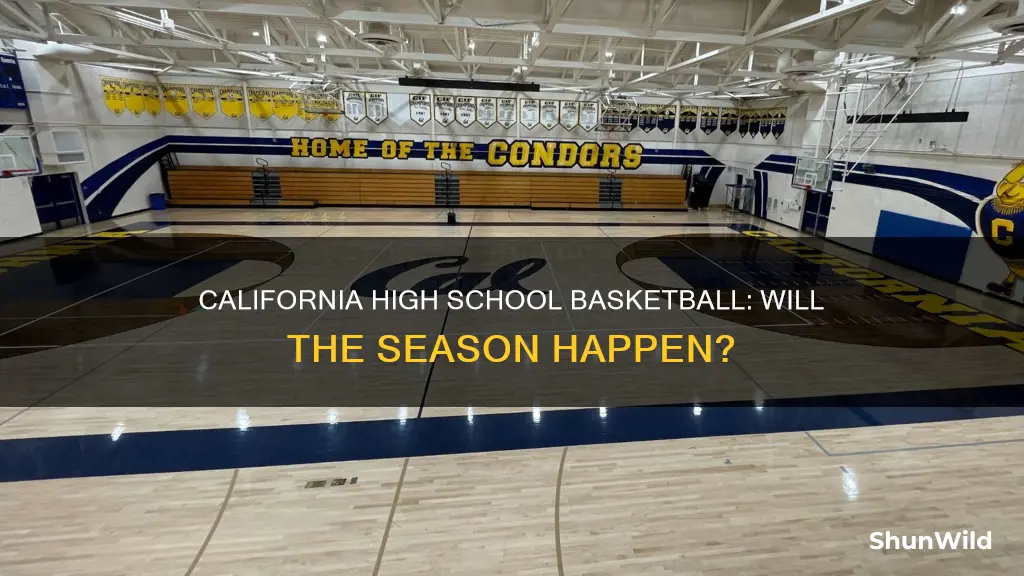 will high school basketball happen in california