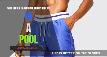 Jersey Basketball Shorts: Riding Up in Pools?