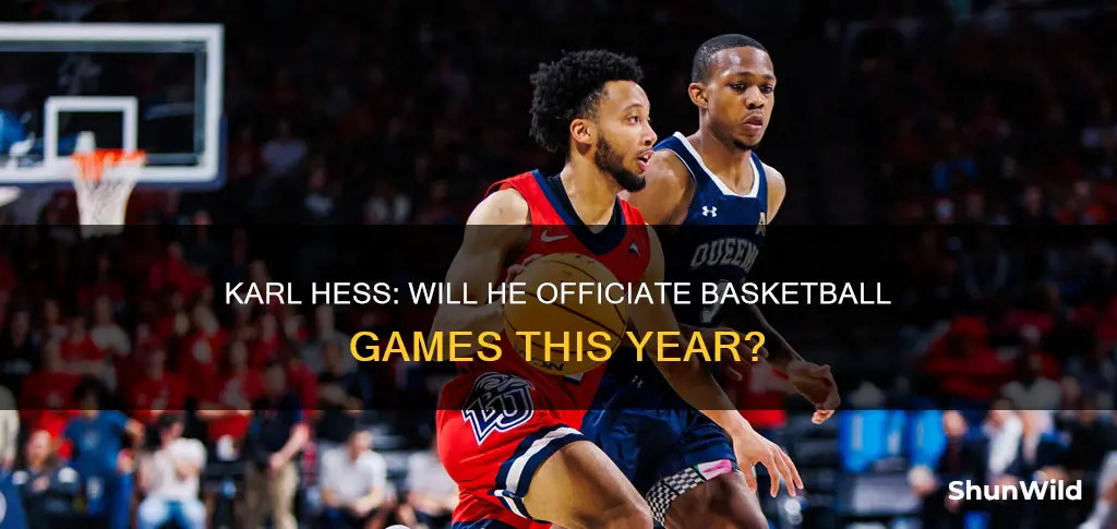 will karl hess officiate basketball this year
