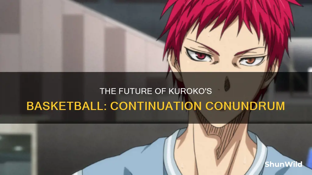 will kuroko basketball continue
