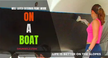 Using Latex Exterior Paint on Boats: A Good Idea?