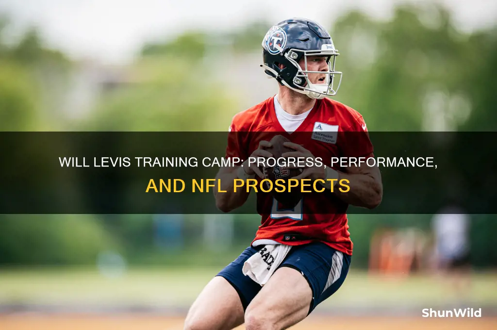 will levis training camp