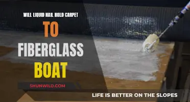 Can You Use Liquid Nails for Carpet on a Fiberglass Boat?