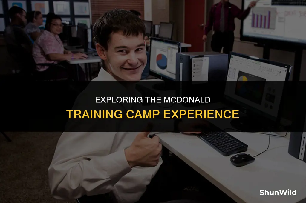 will mcdonald training camp