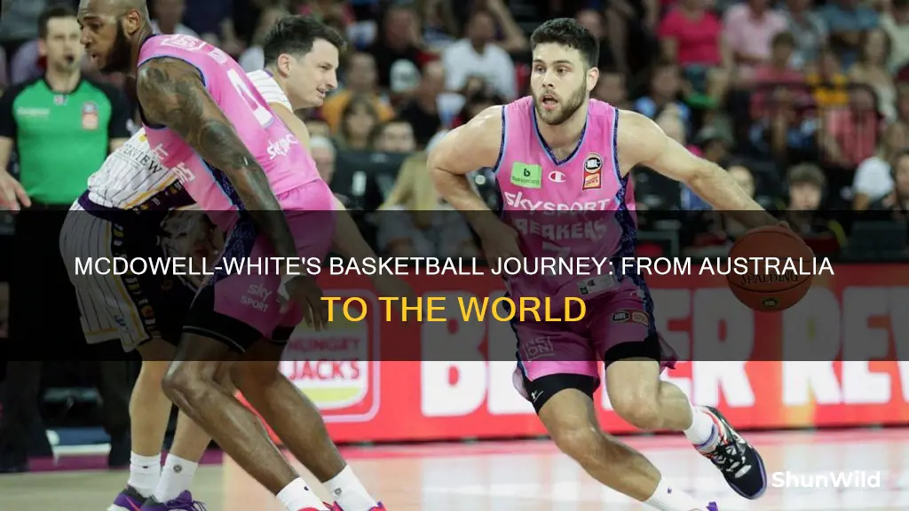 will mcdowell white basketball