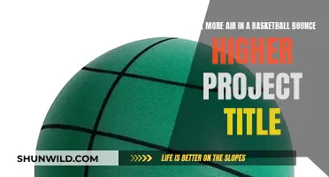 Air Pressure Experiment: Basketball Bounce Height