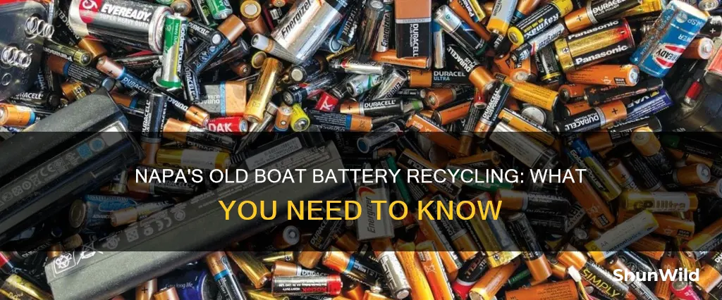 will napa recycle old boat batteries