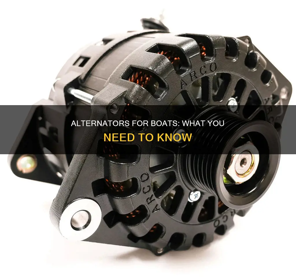 will normal alternator work for boat