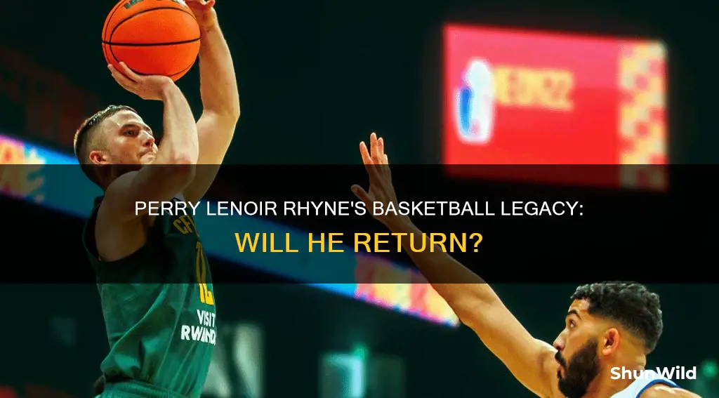 will perry lenoir rhyne basketball