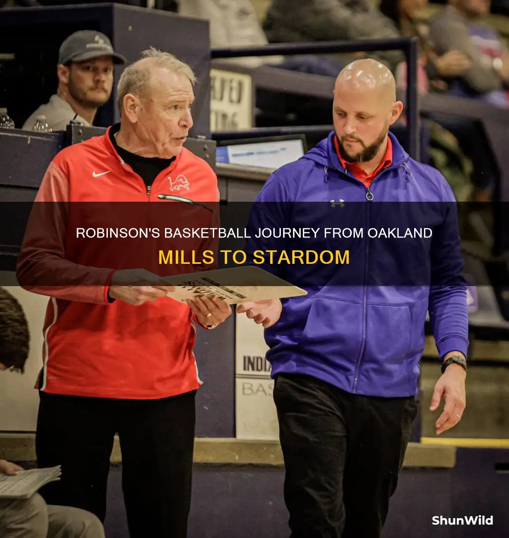 will robinson basketball oakland mills