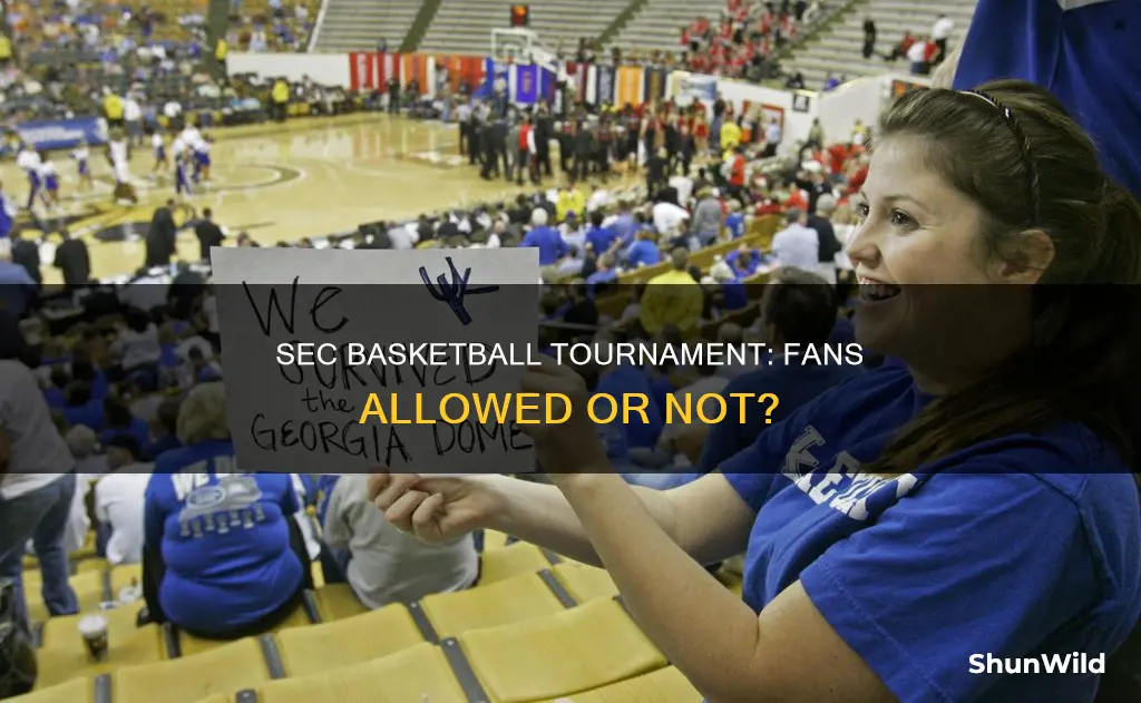 will sec basketball tournament allow fans