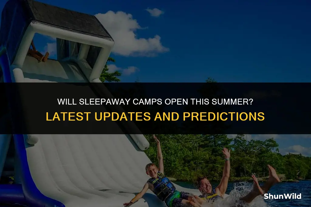 will sleep away camps open