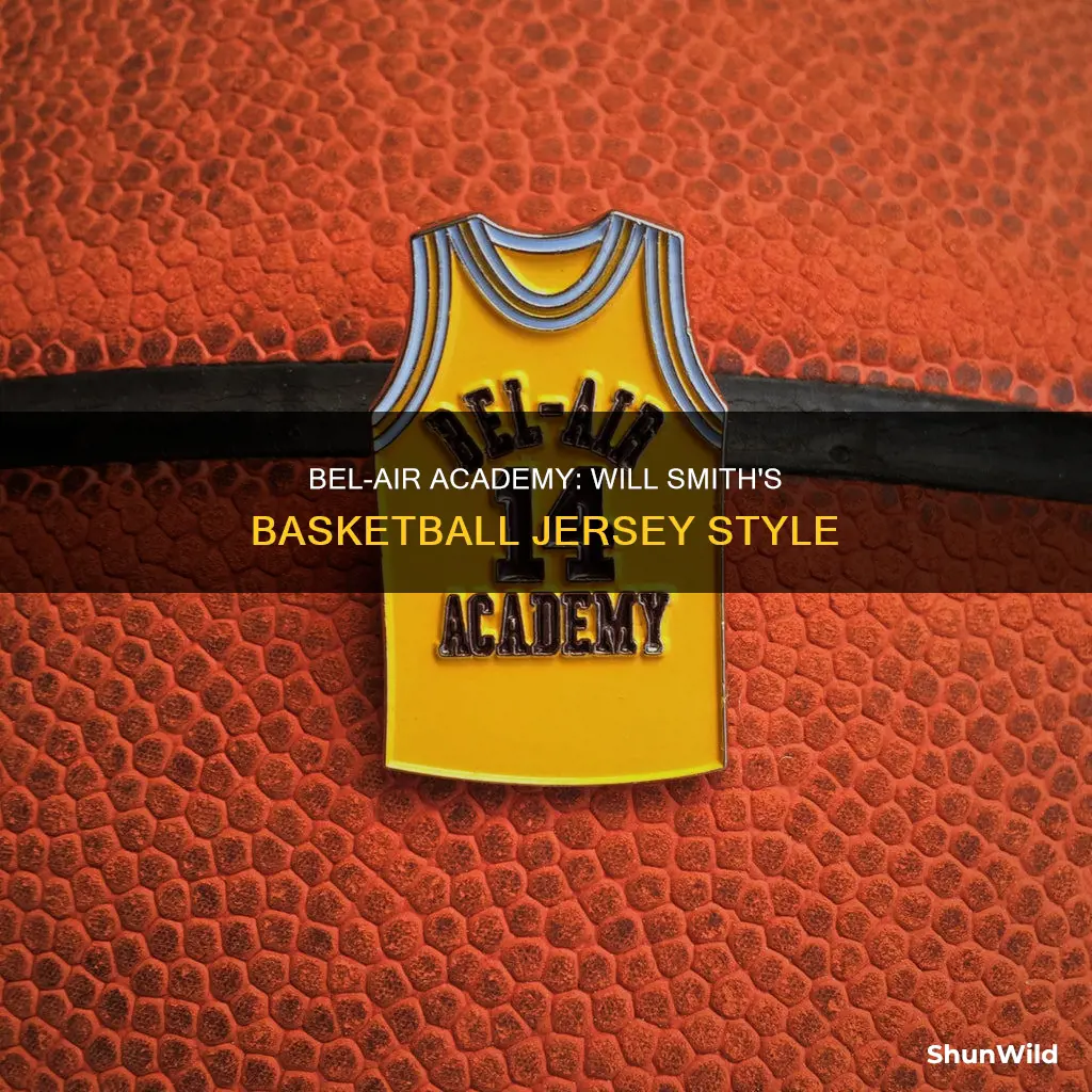 will smith bel air academy basketball jersey