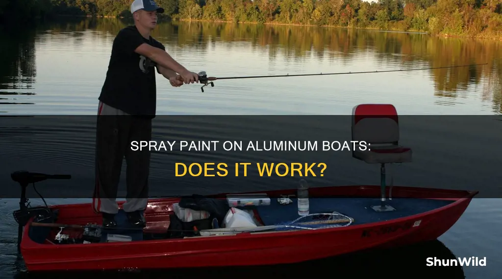 will spray paint work on aluminum boat