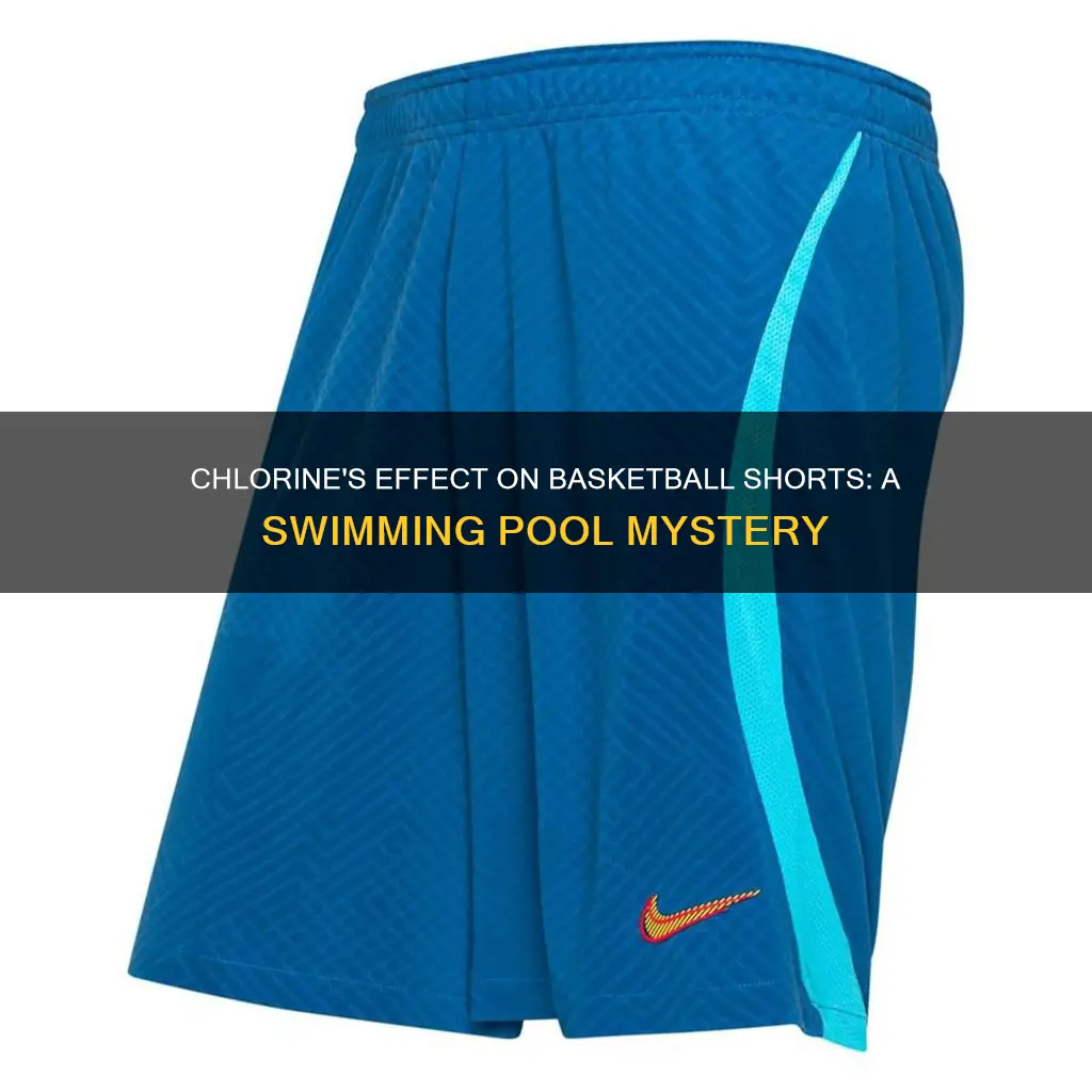 will swimming pool clorine ruin basketball shorts
