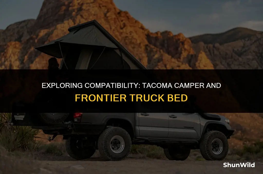 will tacoma camper fit frontier