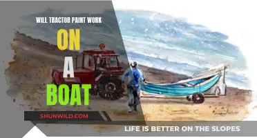 Can You Use Tractor Paint on Boats?