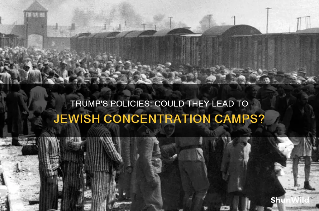 will trump create jewosh concentration camps