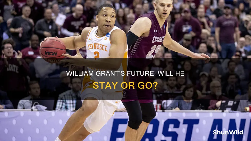 will william grant remain at tennessee basketball